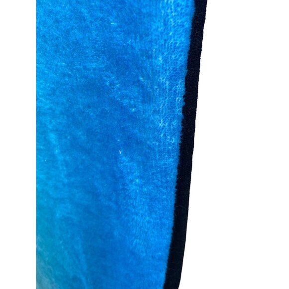 Disney Stitch "Far Out" Plush Blanket Blue Pink 42” x 60" - Picture 3 of 5